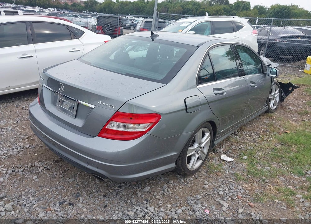 2010 MERCEDES-BENZ C CLASS VIN: WDDGF8BB5AF453514