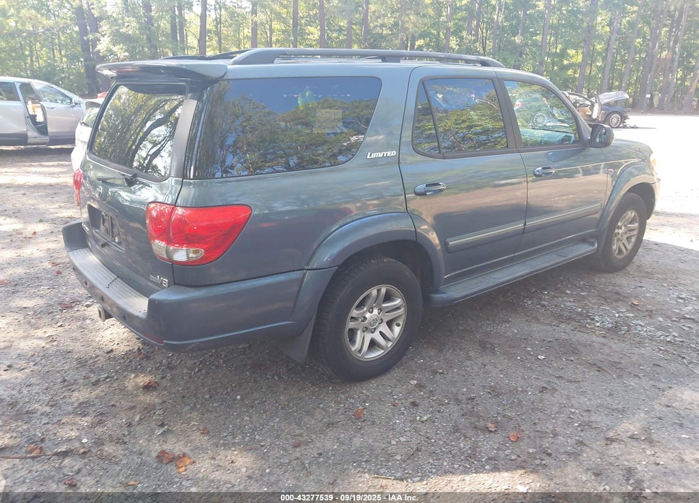 2006 TOYOTA SEQUOIA LIMITED V8 VIN: 5TDZT38AX6S270727