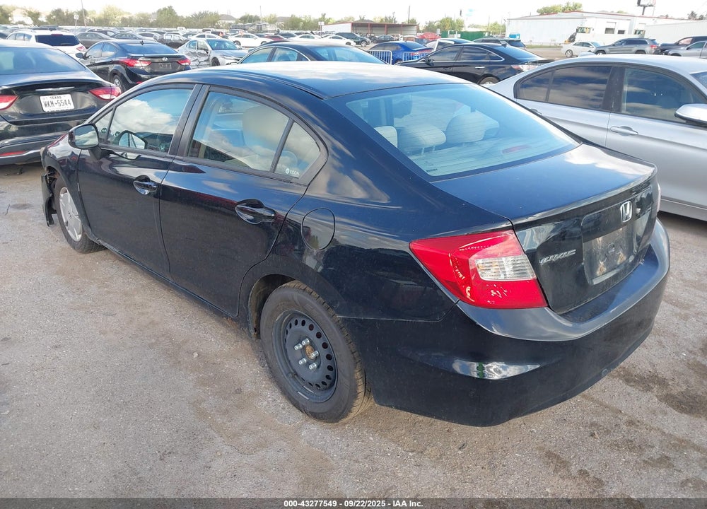 2012 HONDA CIVIC VIN: 2HGFB2F48CH112363