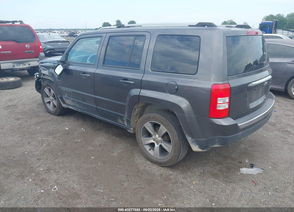 2016 JEEP PATRIOT VIN: 1C4NJPFA1GD710779
