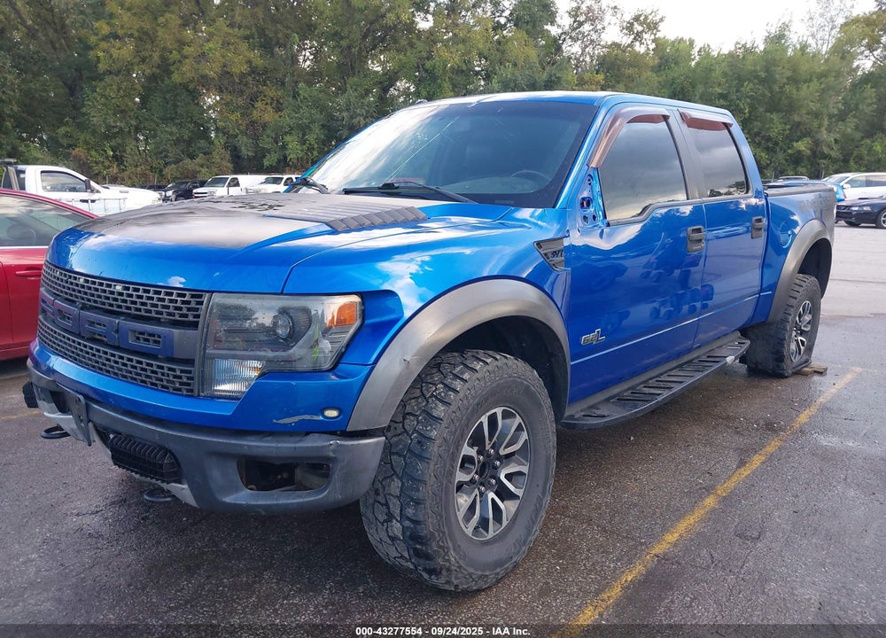 2013 FORD F-150 SVT RAPTOR VIN: 1FTFW1R68DFA88417