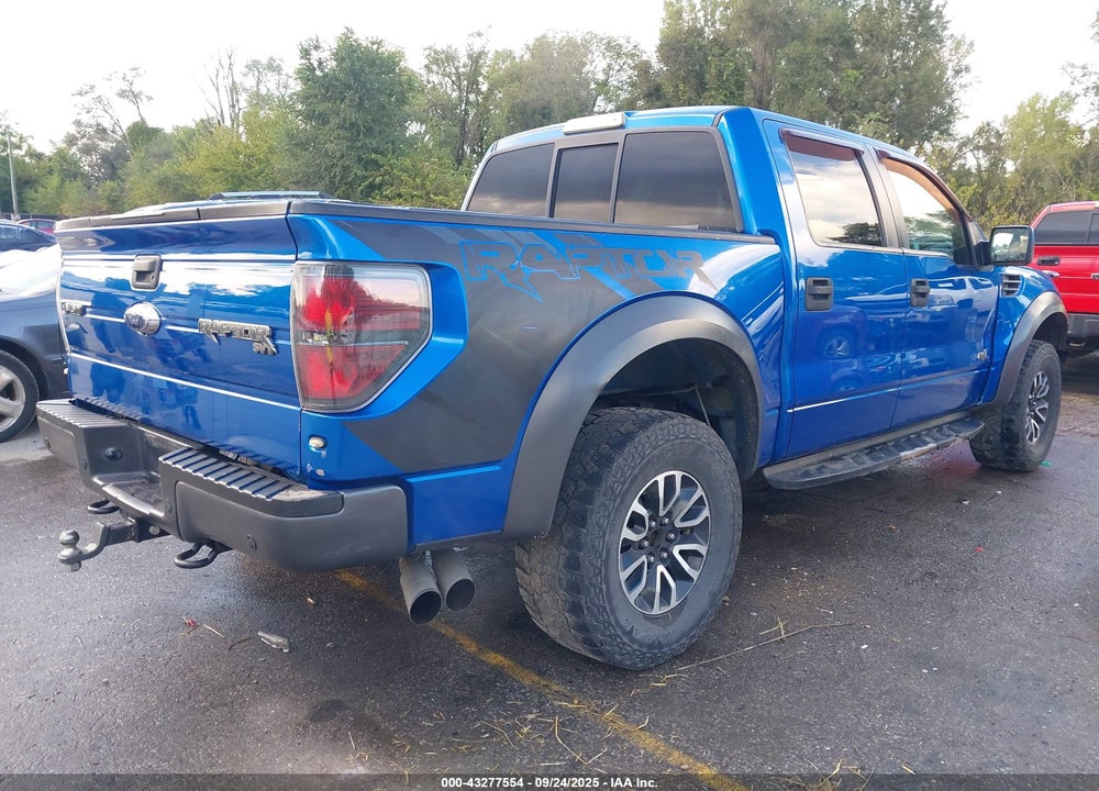 2013 FORD F-150 SVT RAPTOR VIN: 1FTFW1R68DFA88417