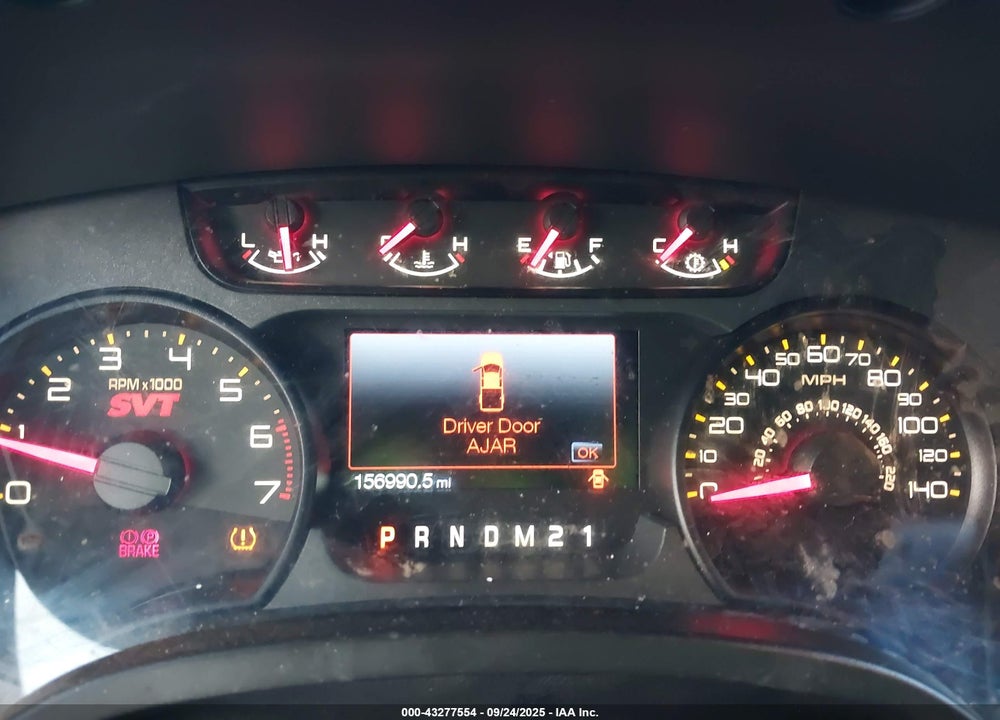 2013 FORD F-150 SVT RAPTOR VIN: 1FTFW1R68DFA88417