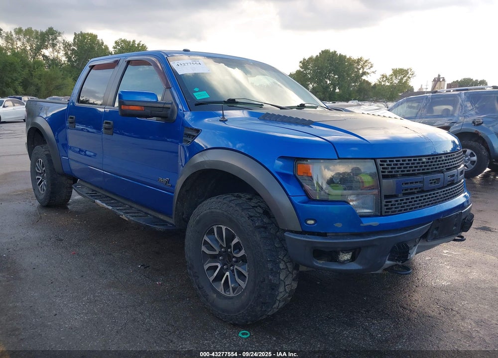 2013 FORD F-150 SVT RAPTOR VIN: 1FTFW1R68DFA88417