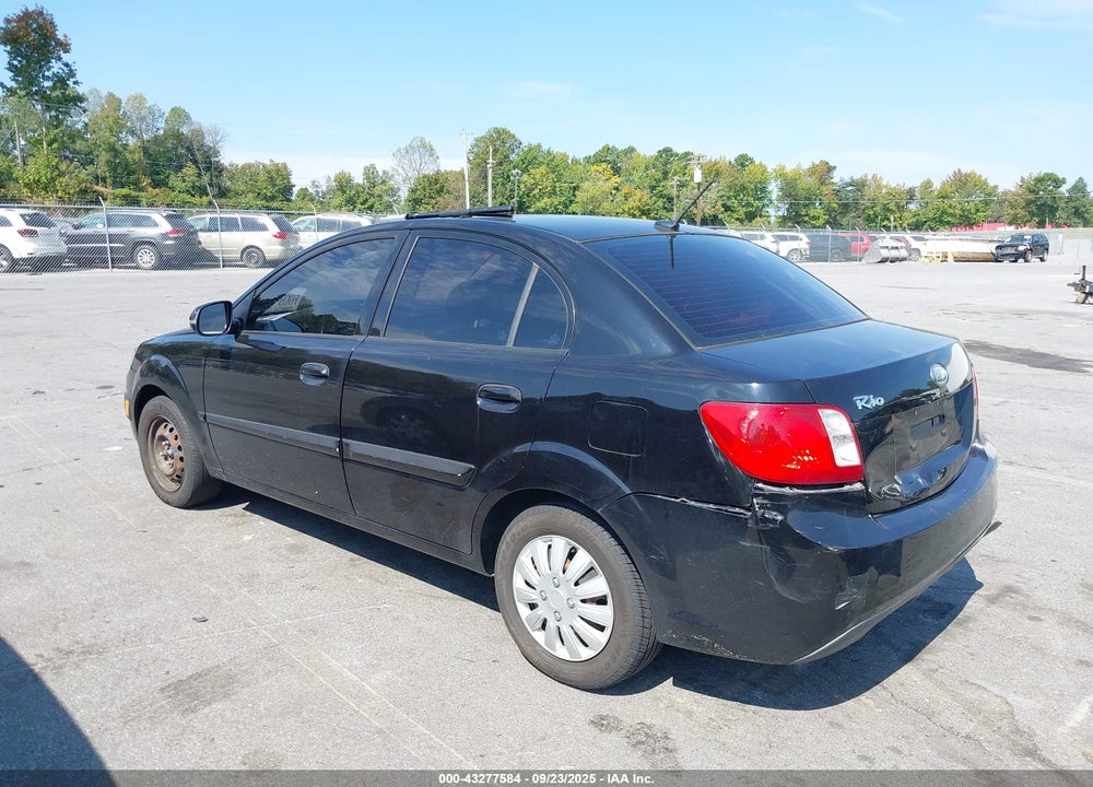 2010 KIA RIO LX VIN: KNADH4A3XA6699076