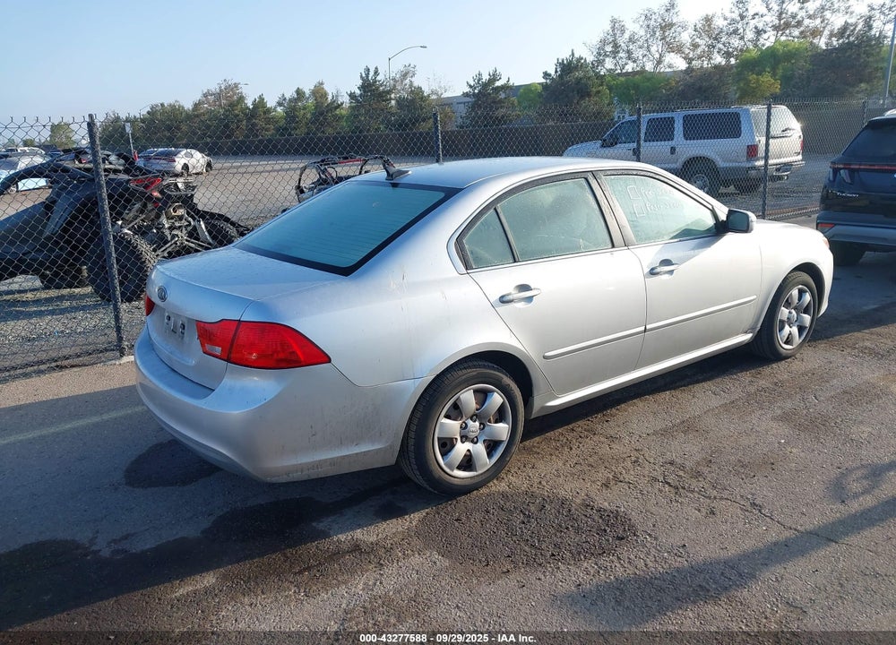 2010 KIA OPTIMA LX VIN: KNAGG4A89A5454237