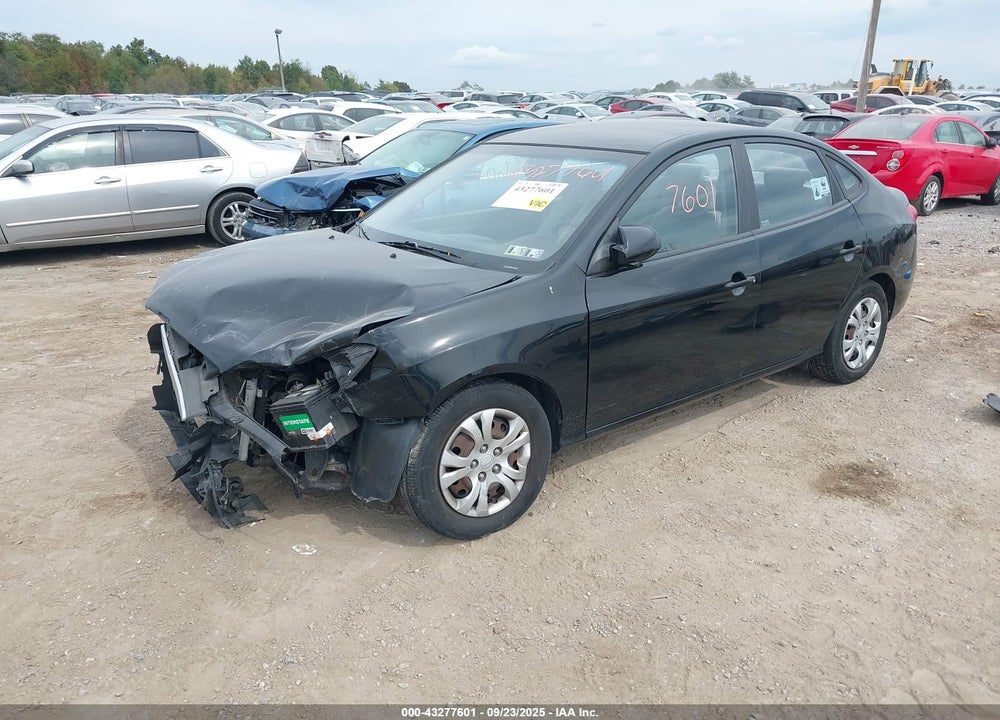 2009 HYUNDAI ELANTRA VIN: KMHDU46D19U797772