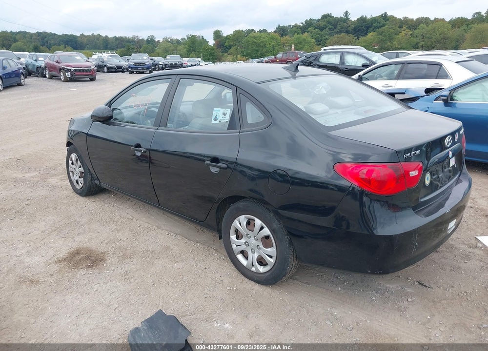 2009 HYUNDAI ELANTRA VIN: KMHDU46D19U797772