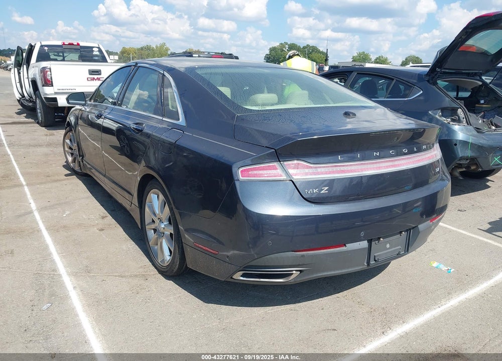 2013 LINCOLN MKZ VIN: 3LN6L2GK8DR815522