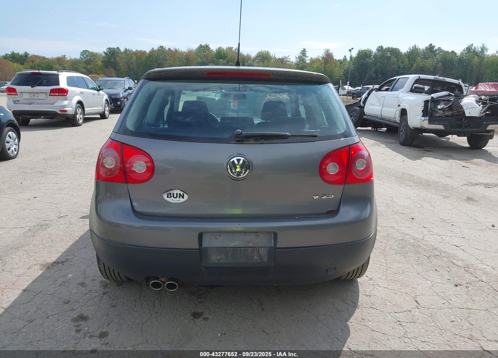 2009 VOLKSWAGEN RABBIT S VIN: WVWAA71K59W137052