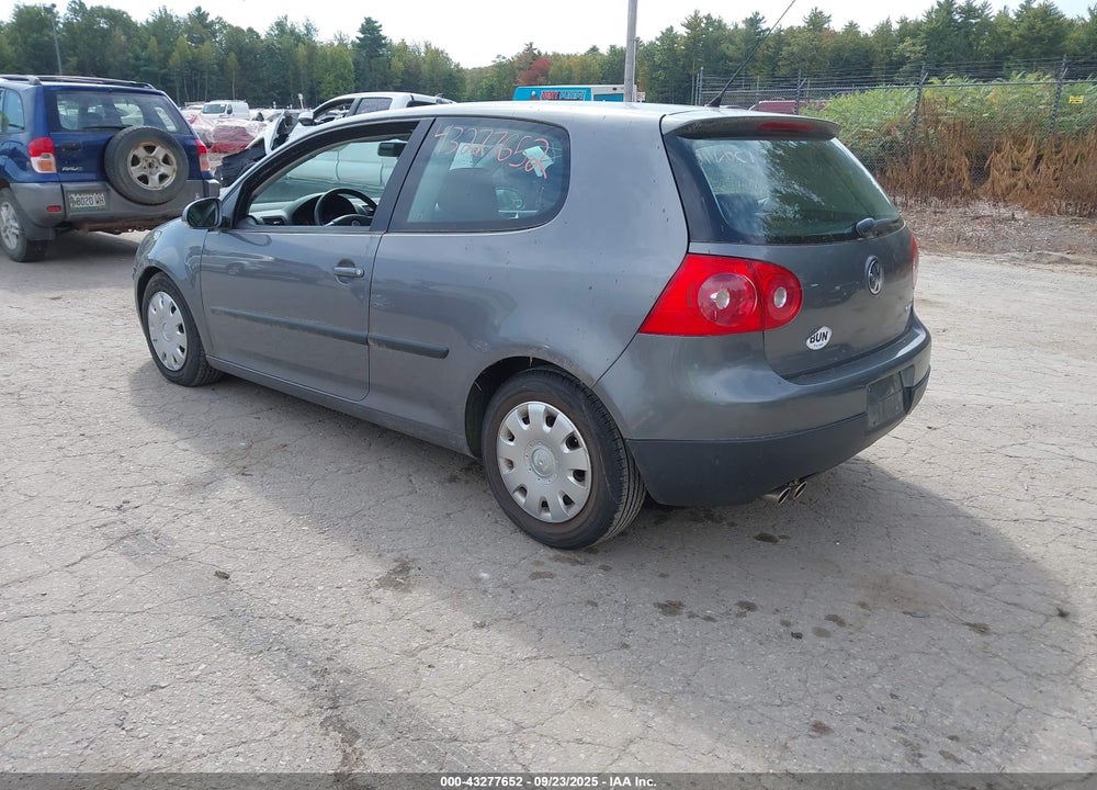 2009 VOLKSWAGEN RABBIT S VIN: WVWAA71K59W137052