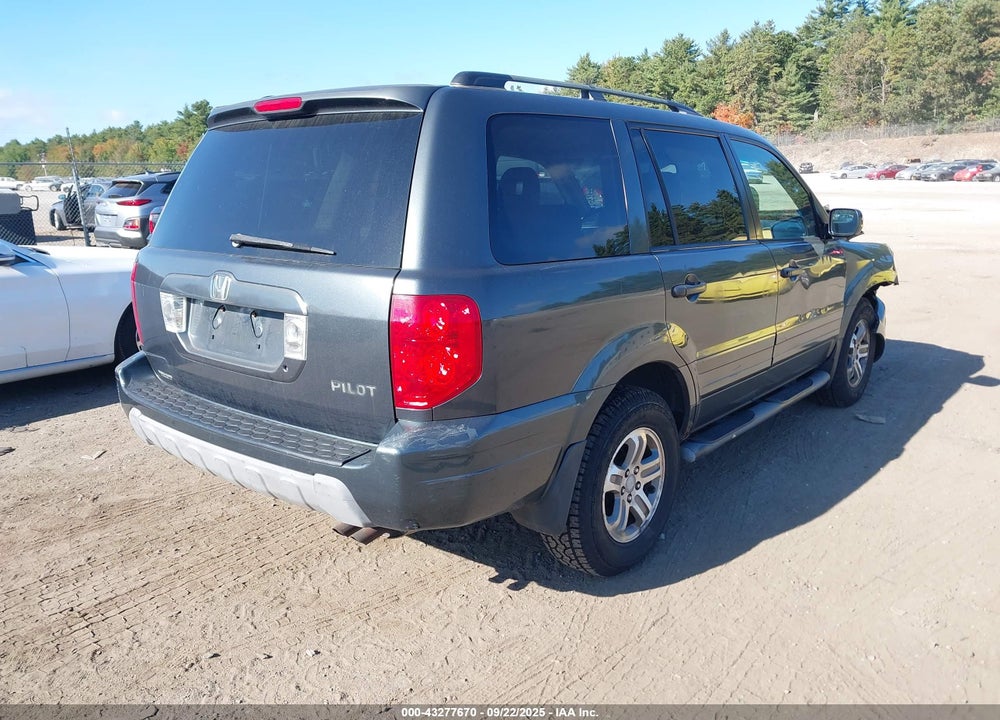 2003 HONDA PILOT EX-L VIN: 2HKYF185X3H517448