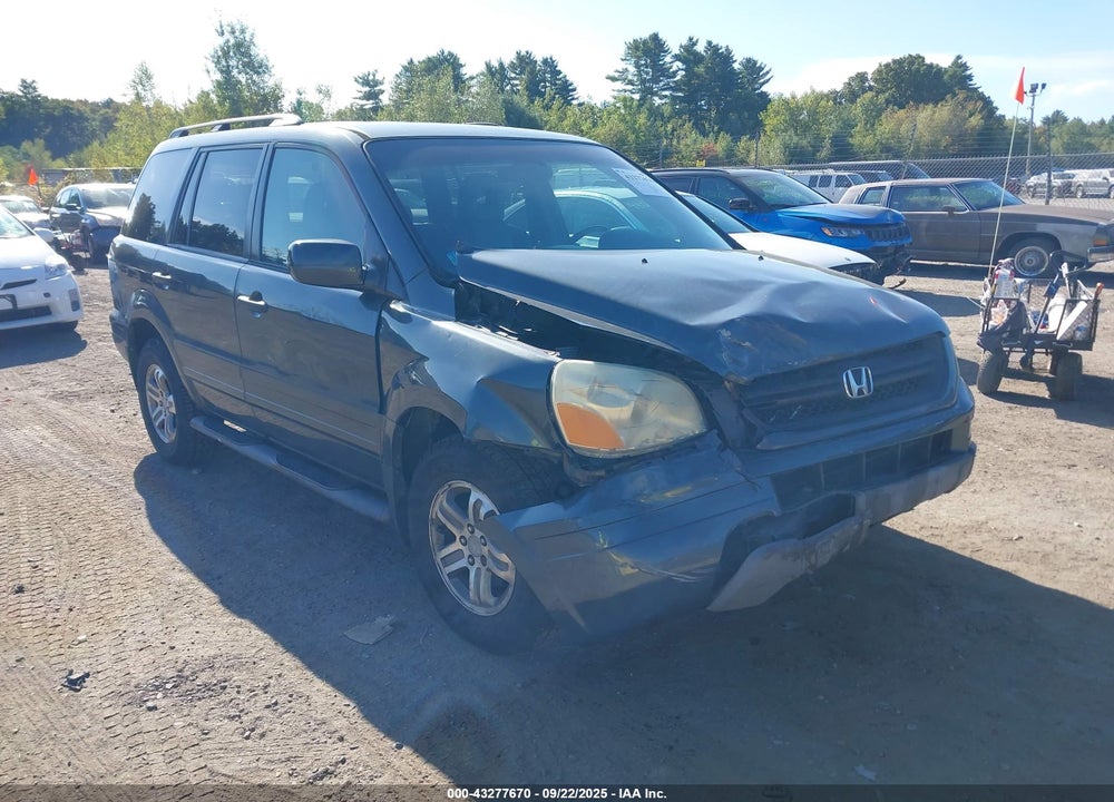 2003 HONDA PILOT EX-L VIN: 2HKYF185X3H517448