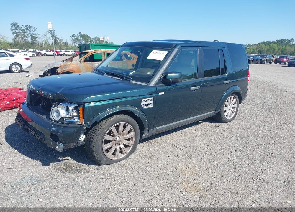 2012 LAND ROVER LR4 VIN: SALAK2D46CA619779
