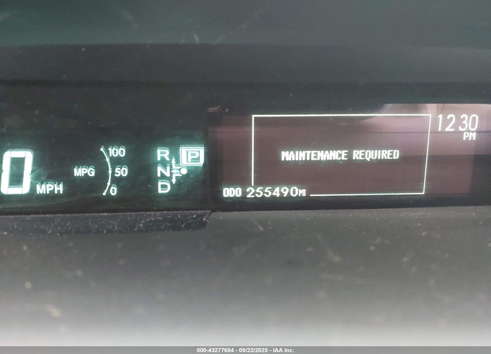 2013 TOYOTA PRIUS VIN: JTDKN3DU2D5594155