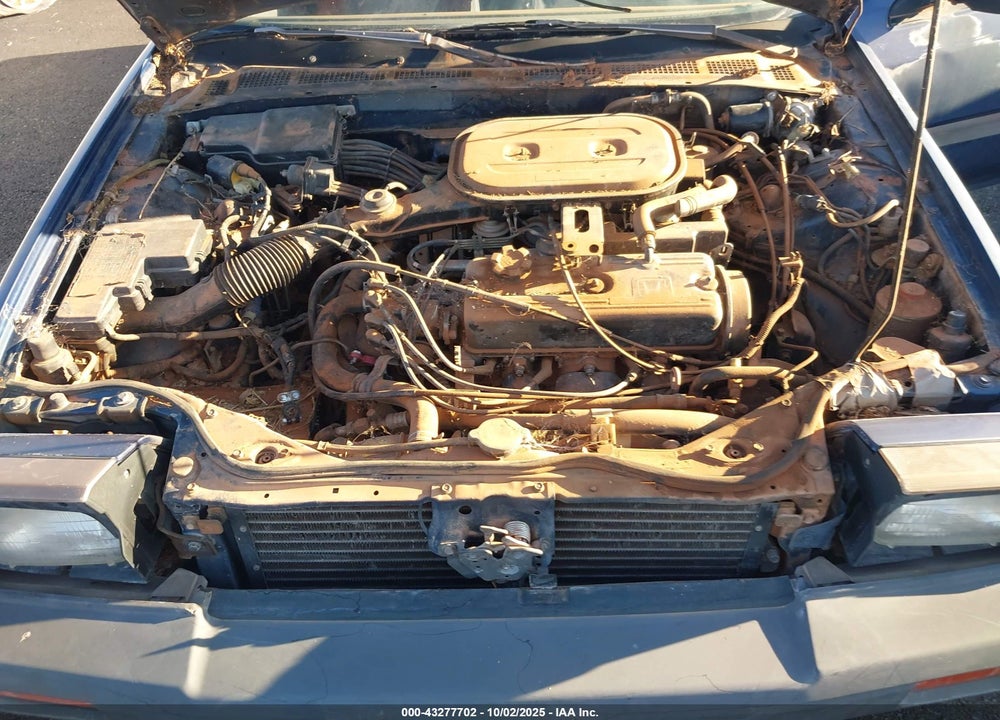 1987 HONDA ACCORD DX VIN: JHMCA5462HC082893