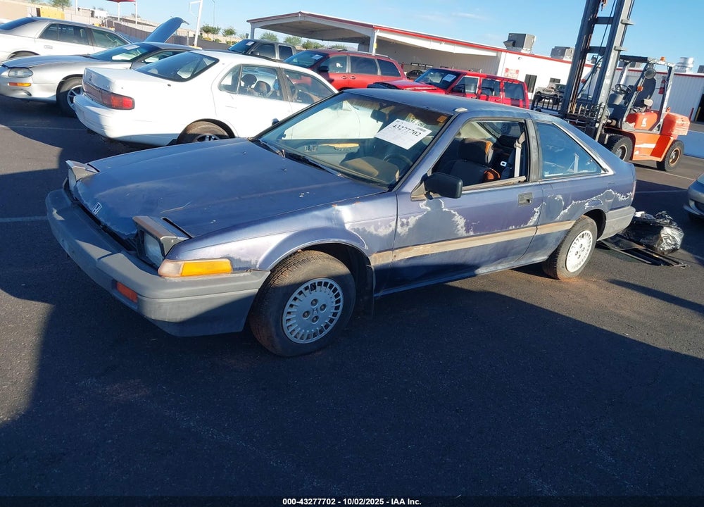 1987 HONDA ACCORD DX VIN: JHMCA5462HC082893