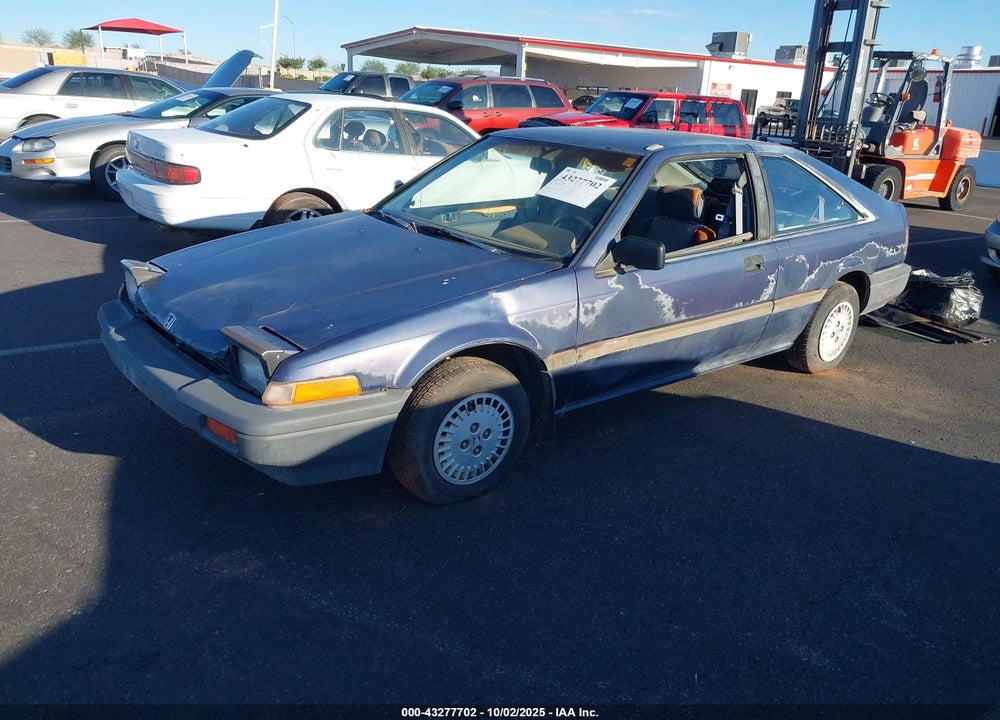 1987 HONDA ACCORD DX VIN: JHMCA5462HC082893