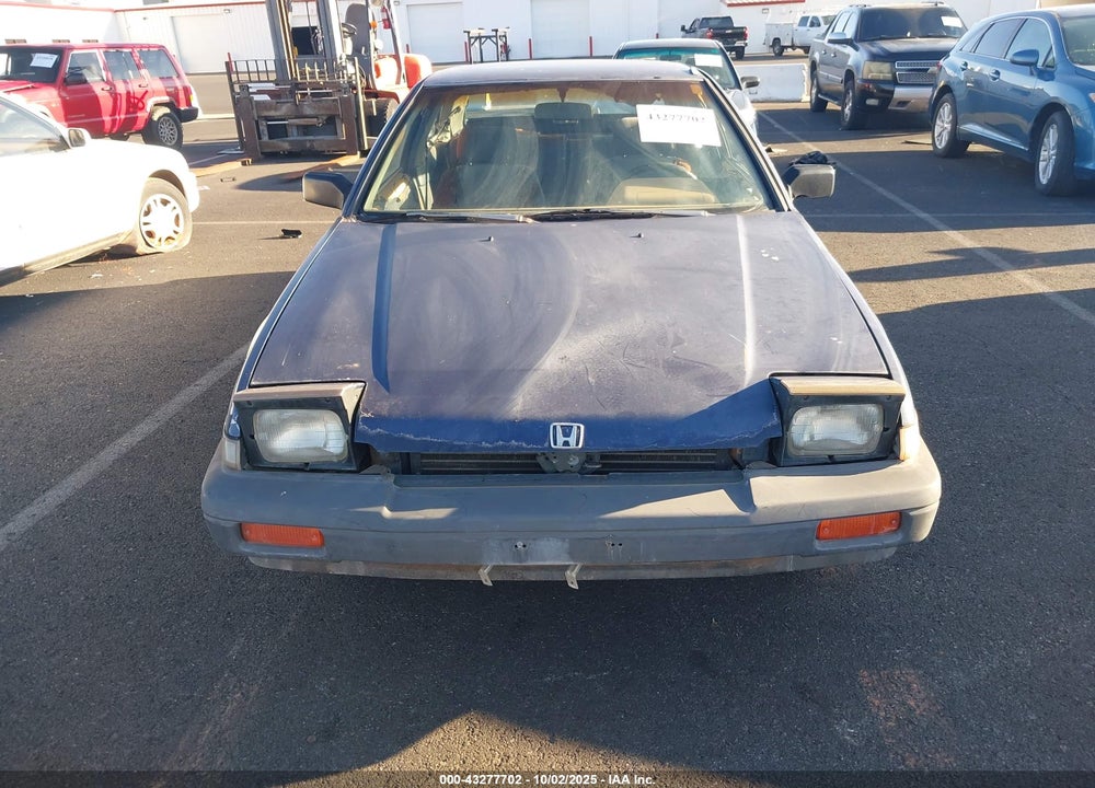 1987 HONDA ACCORD DX VIN: JHMCA5462HC082893
