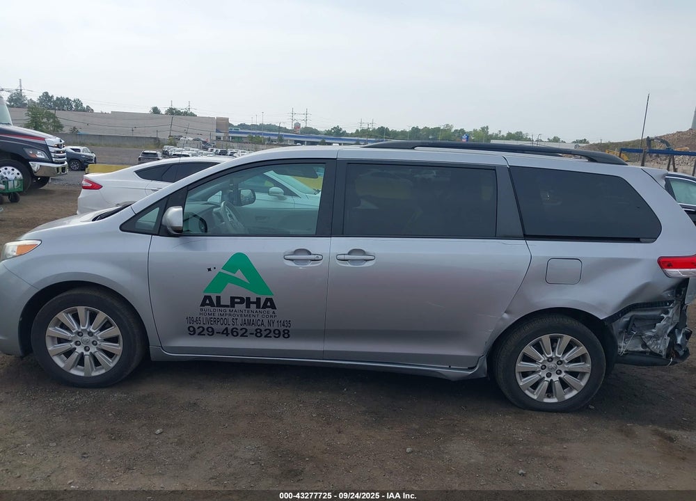 2014 TOYOTA SIENNA LE 7 PASSENGER VIN: 5TDJK3DC5ES086365