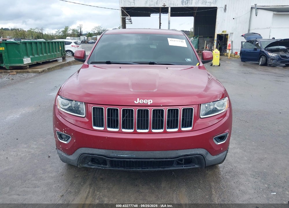 2014 JEEP GRAND CHEROKEE LAREDO VIN: 1C4RJFAG2EC321949