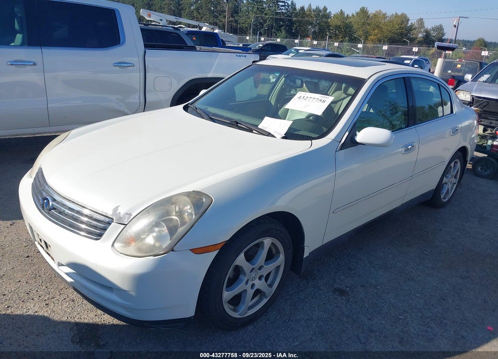 2004 INFINITI G35X VIN: JNKCV51F44M706786
