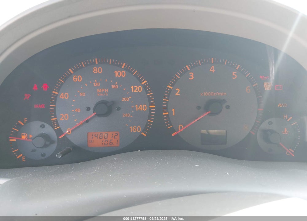 2004 INFINITI G35X VIN: JNKCV51F44M706786