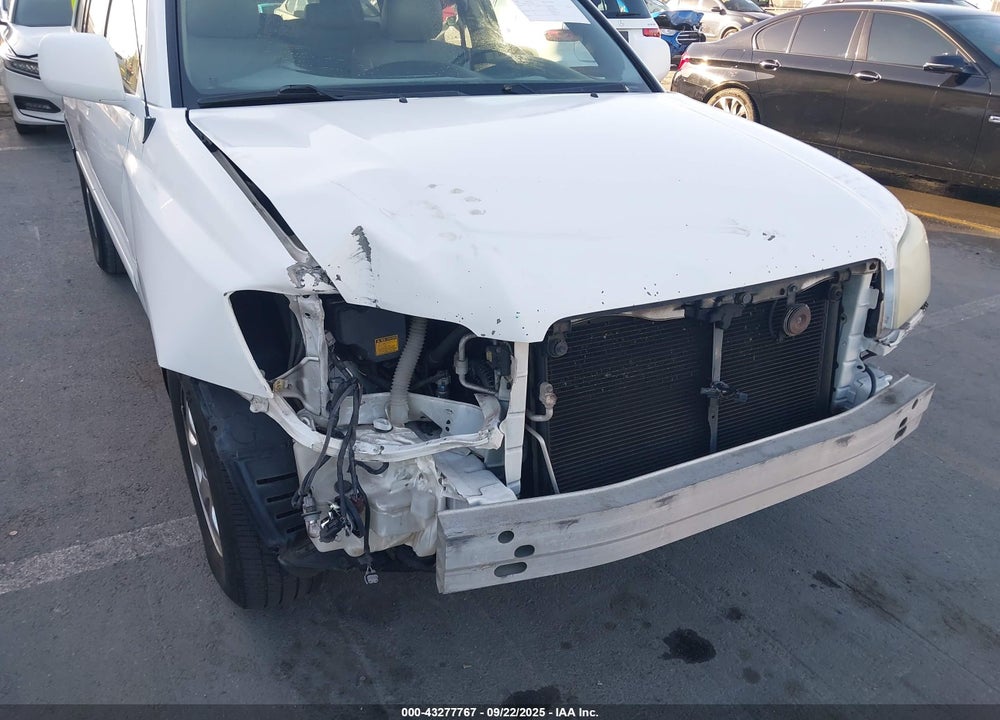 2007 TOYOTA HIGHLANDER V6 VIN: JTEHP21AX70198562