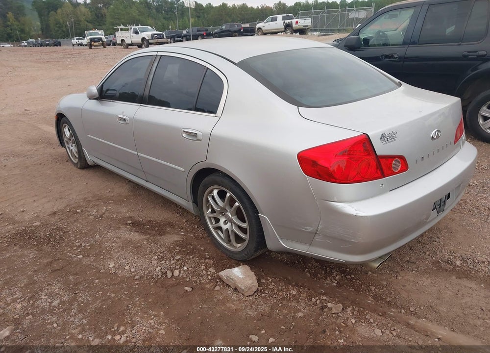 2006 INFINITI G35 VIN: JNKCV51EX6M514654