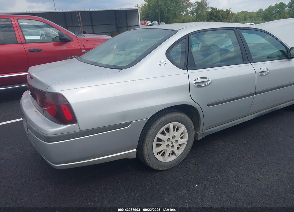 2003 CHEVROLET IMPALA VIN: 2G1WF52E539145150