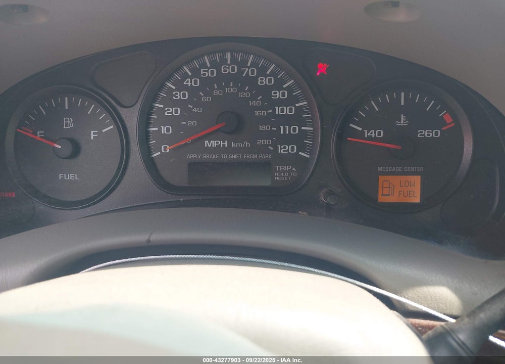 2003 CHEVROLET IMPALA VIN: 2G1WF52E539145150