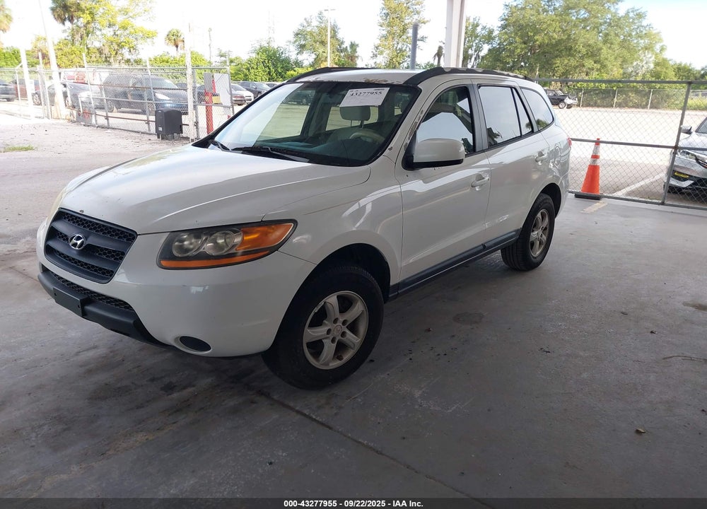 2008 HYUNDAI SANTA FE VIN: 5NMSG13DX8H227393