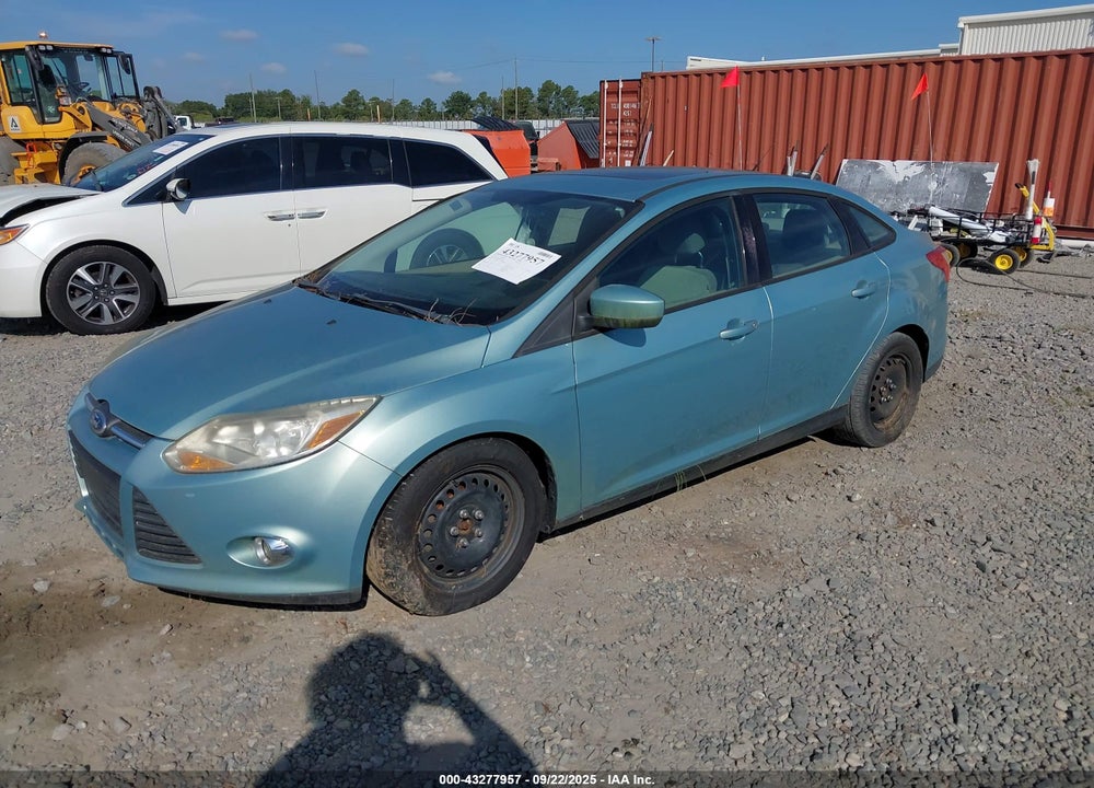 2012 FORD FOCUS SE VIN: 1FAHP3F26CL218882