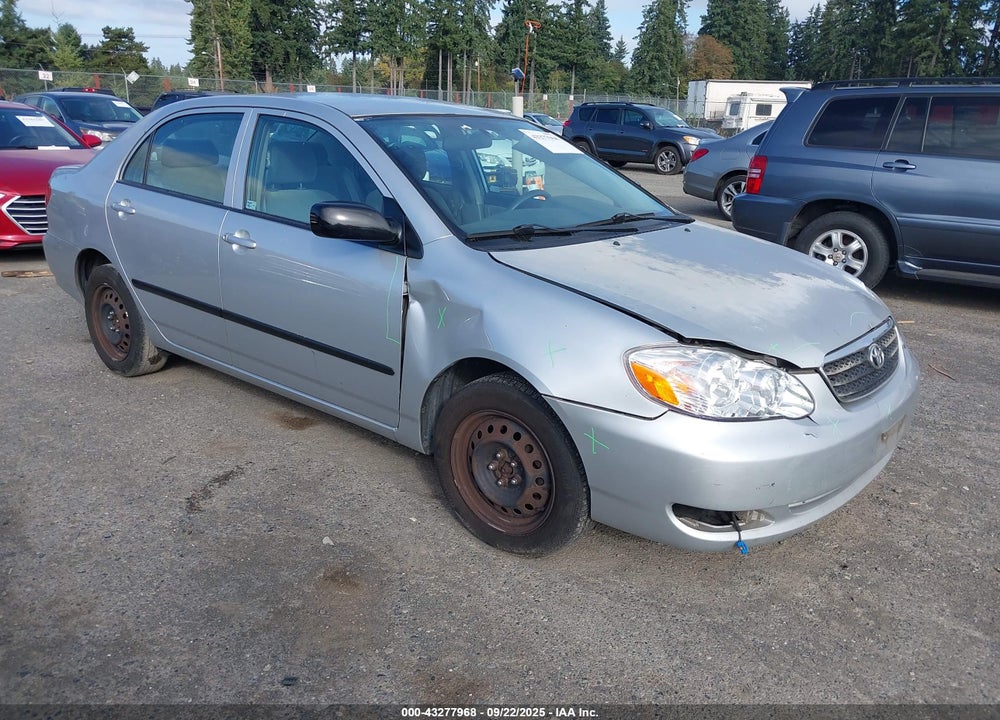 2007 TOYOTA COROLLA CE VIN: JTDBR32E370132205