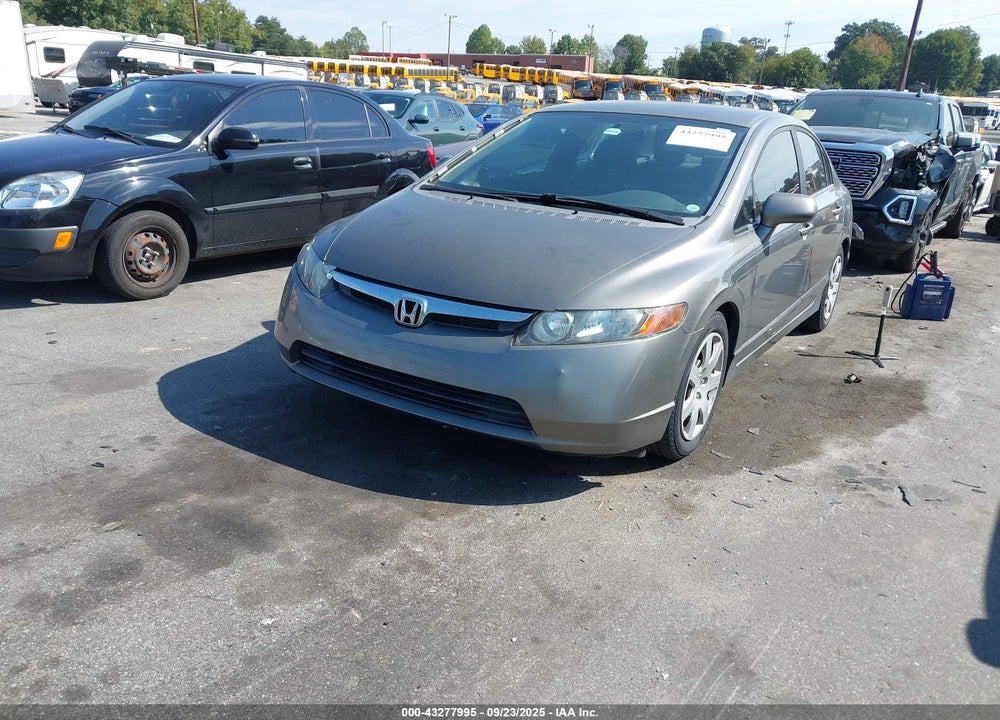 2008 HONDA CIVIC LX VIN: 1HGFA15578L017102