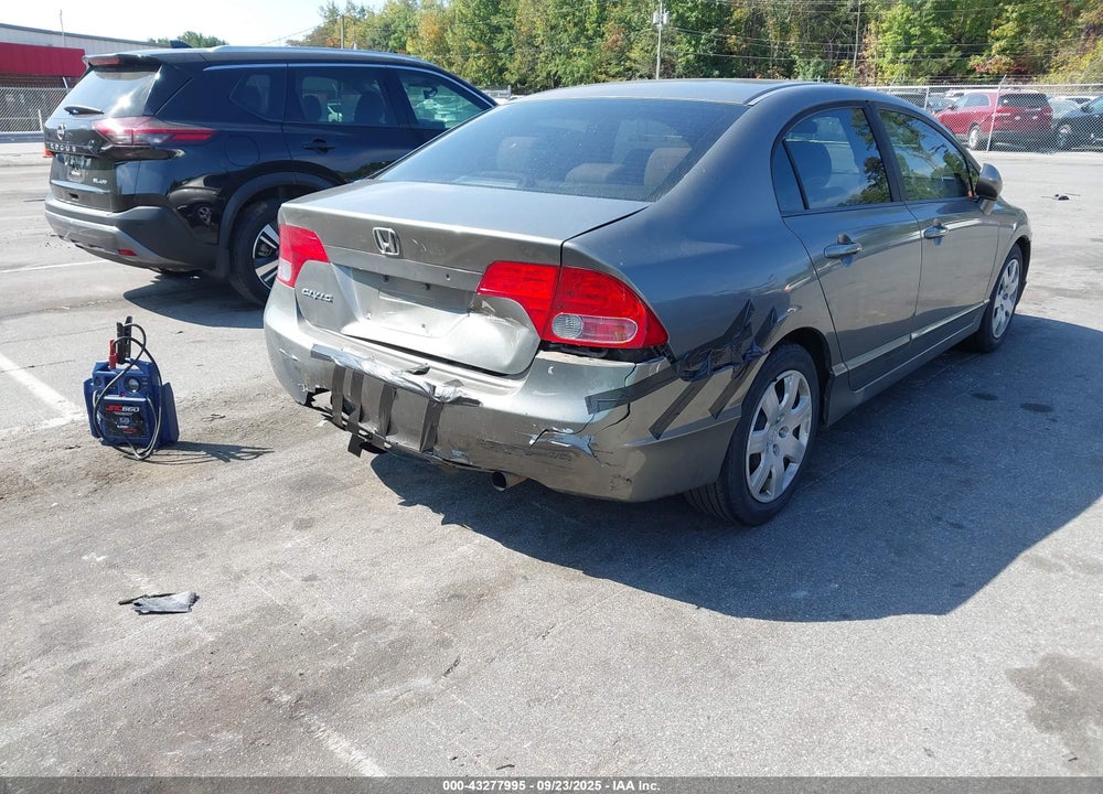 2008 HONDA CIVIC LX VIN: 1HGFA15578L017102