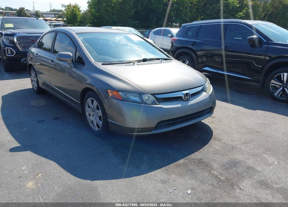 2008 HONDA CIVIC LX VIN: 1HGFA15578L017102