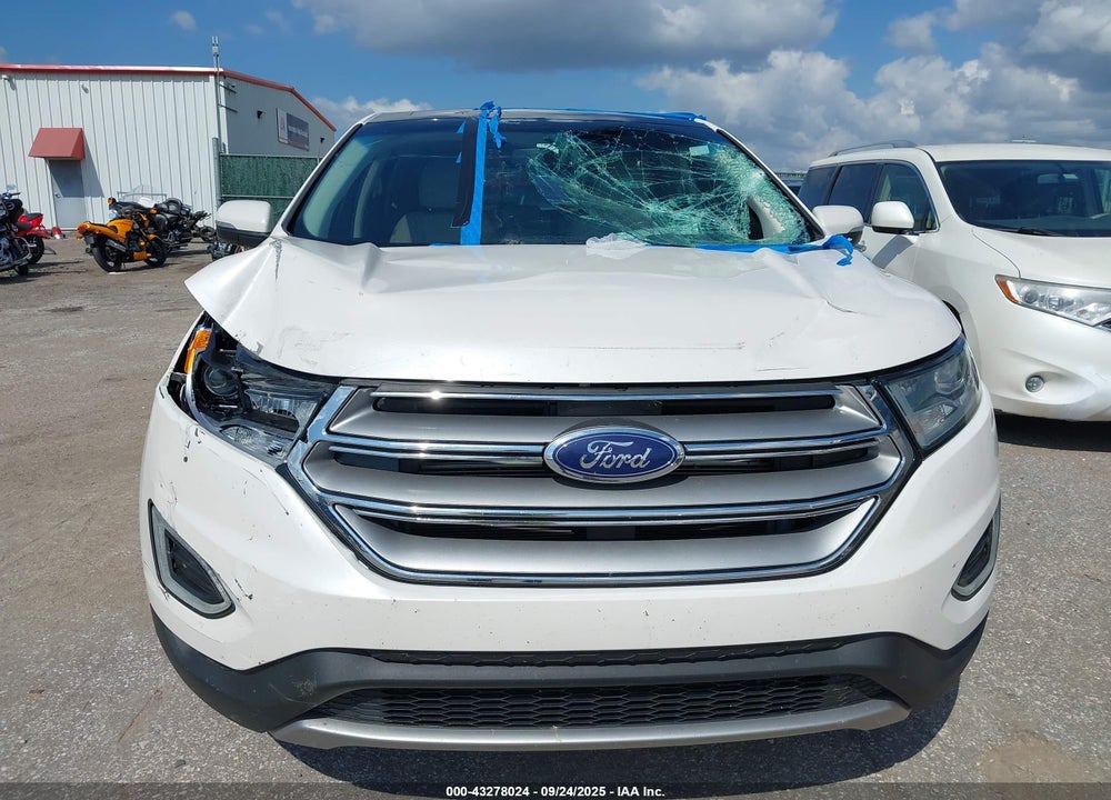 2016 FORD EDGE TITANIUM VIN: 2FMPK4K81GBC66411