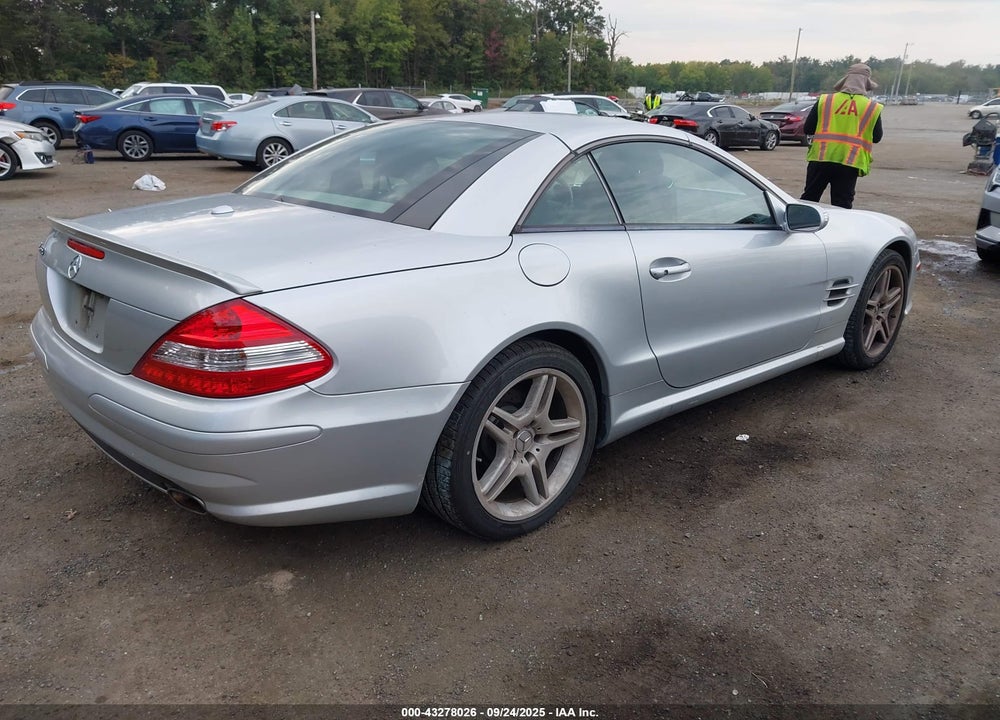 2007 MERCEDES-BENZ SL 550 VIN: WDBSK71F57F132319