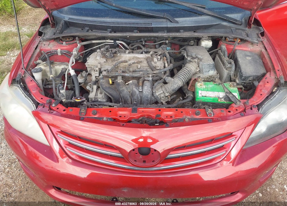2013 TOYOTA COROLLA VIN: 2T1BU4EE7DC018631