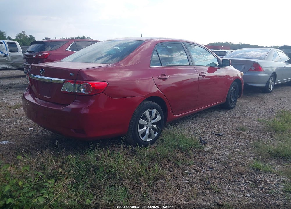 2013 TOYOTA COROLLA VIN: 2T1BU4EE7DC018631