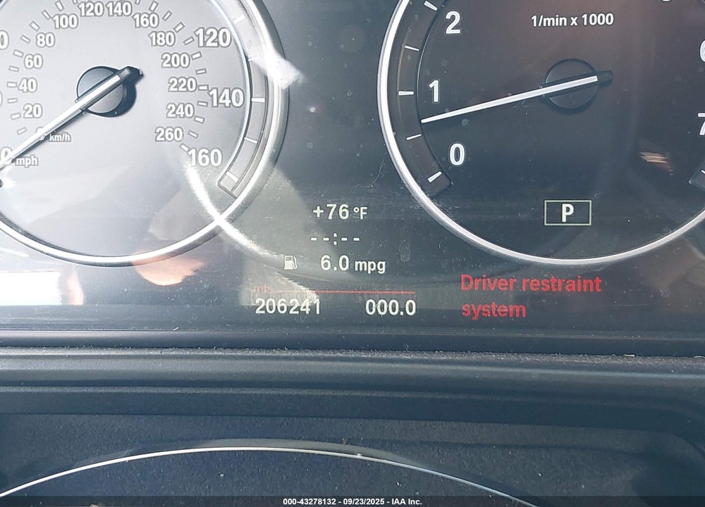 2011 BMW 5 SERIES VIN: WBAFU7C54BDU54291
