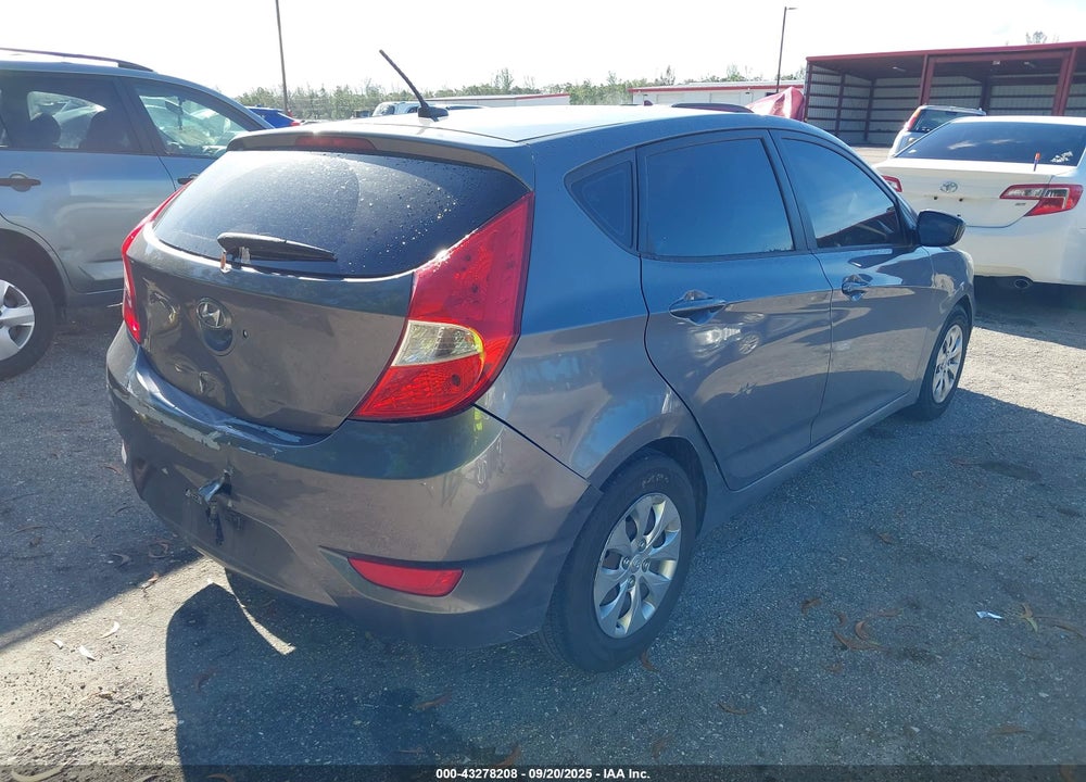 2015 HYUNDAI ACCENT VIN: KMHCT5AE9FU208922