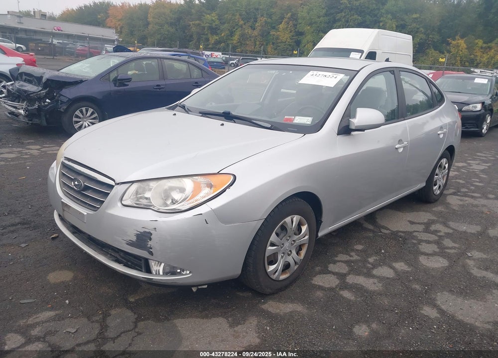 2009 HYUNDAI ELANTRA VIN: KMHDU46D09U761796
