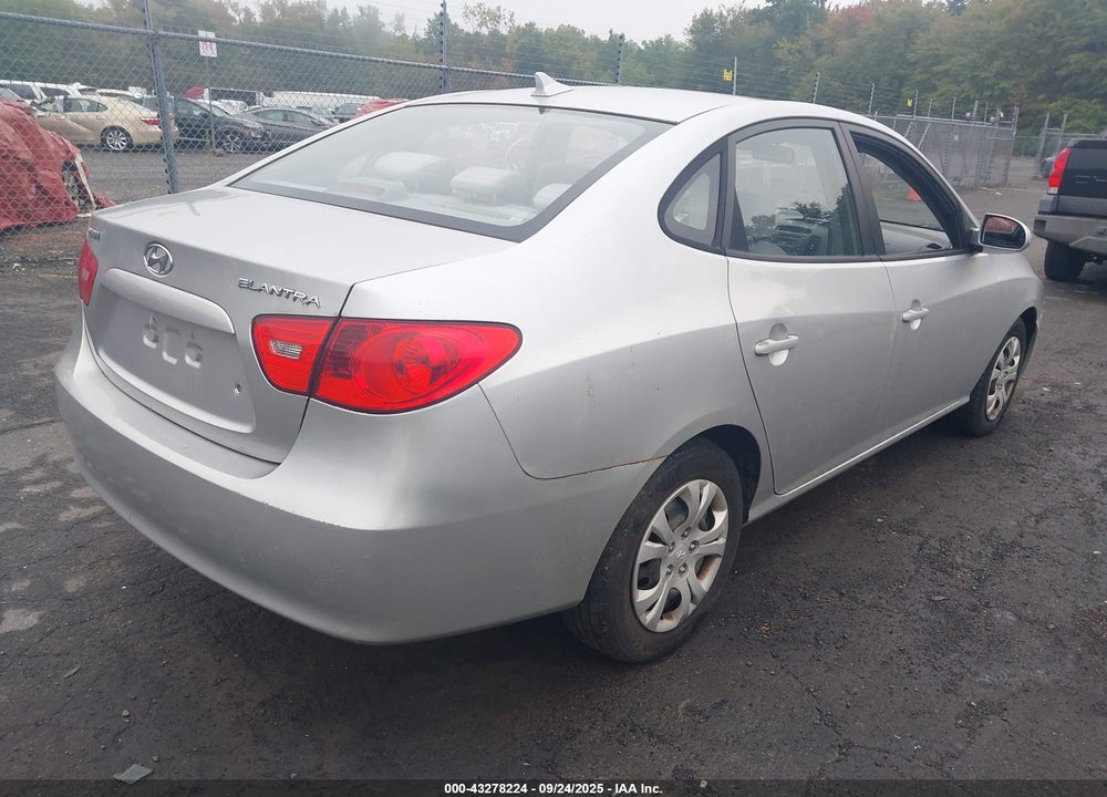 2009 HYUNDAI ELANTRA VIN: KMHDU46D09U761796