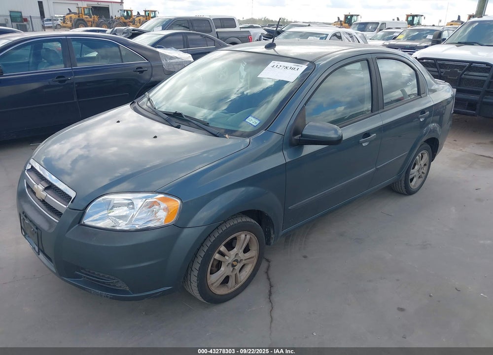 2011 CHEVROLET AVEO VIN: KL1TD5DE9BB140499