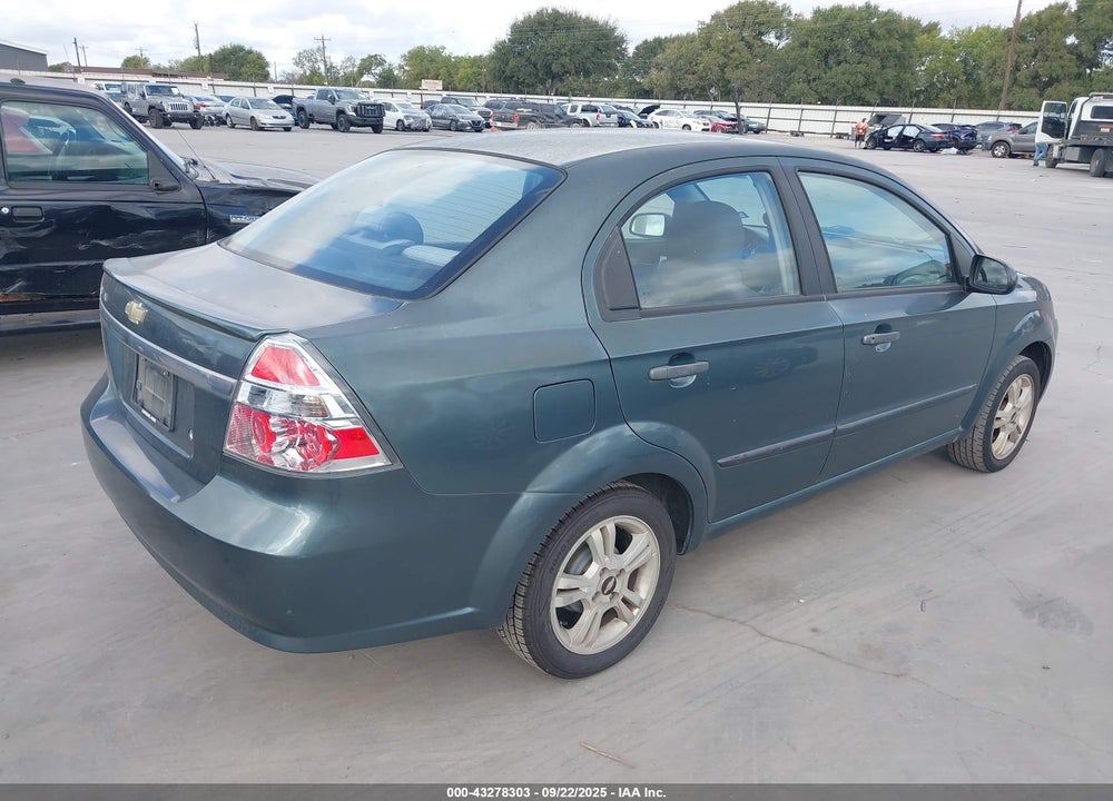 2011 CHEVROLET AVEO VIN: KL1TD5DE9BB140499