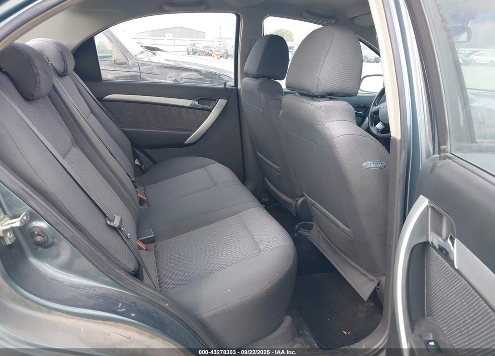 2011 CHEVROLET AVEO VIN: KL1TD5DE9BB140499