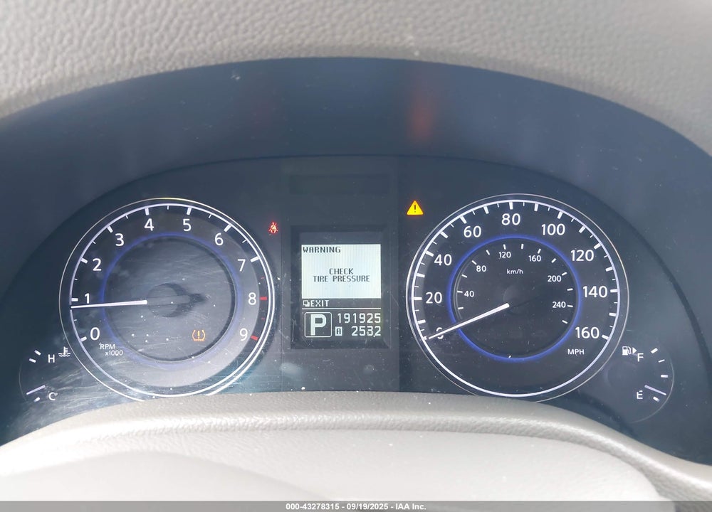 2012 INFINITI G37 VIN: JN1CV6AR8CM971536