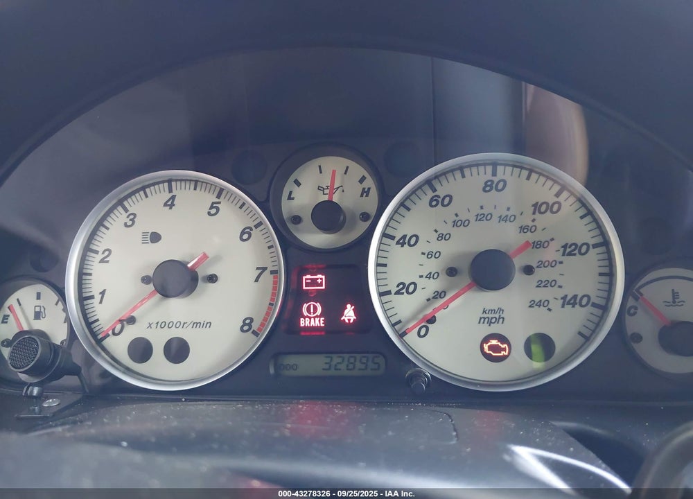 2004 MAZDA MX-5 MIATA CLOTH VIN: JM1NB353440408446